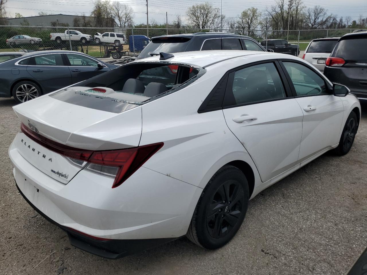 2023 HYUNDAI ELANTRA BLUE VIN:KMHLM4AJ0PU076686