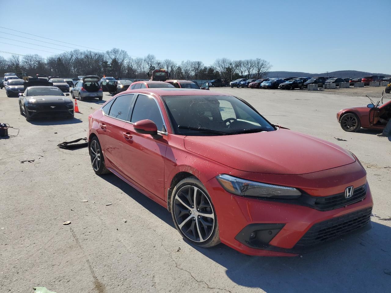 2022 HONDA CIVIC TOURING VIN:2HGFE1F92NH302658
