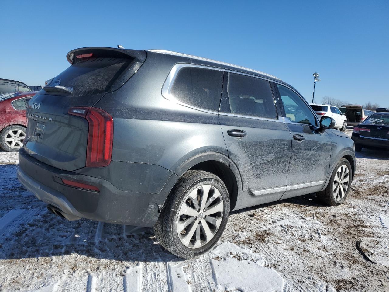 2022 KIA TELLURIDE EX VIN:5XYP3DHC2NG299505