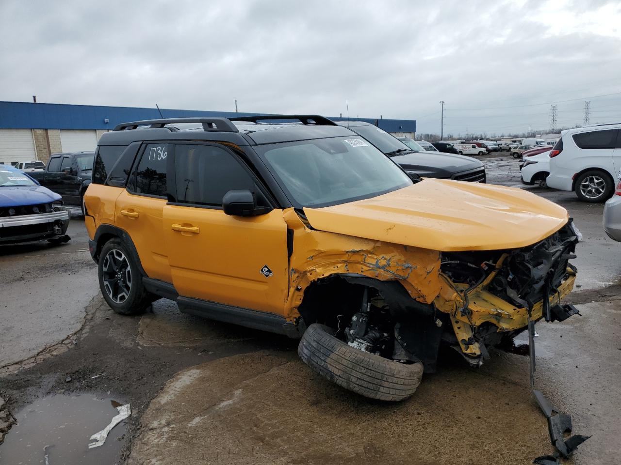 2022 FORD BRONCO SPORT OUTER BANKS VIN:3FMCR9C68NRD81736