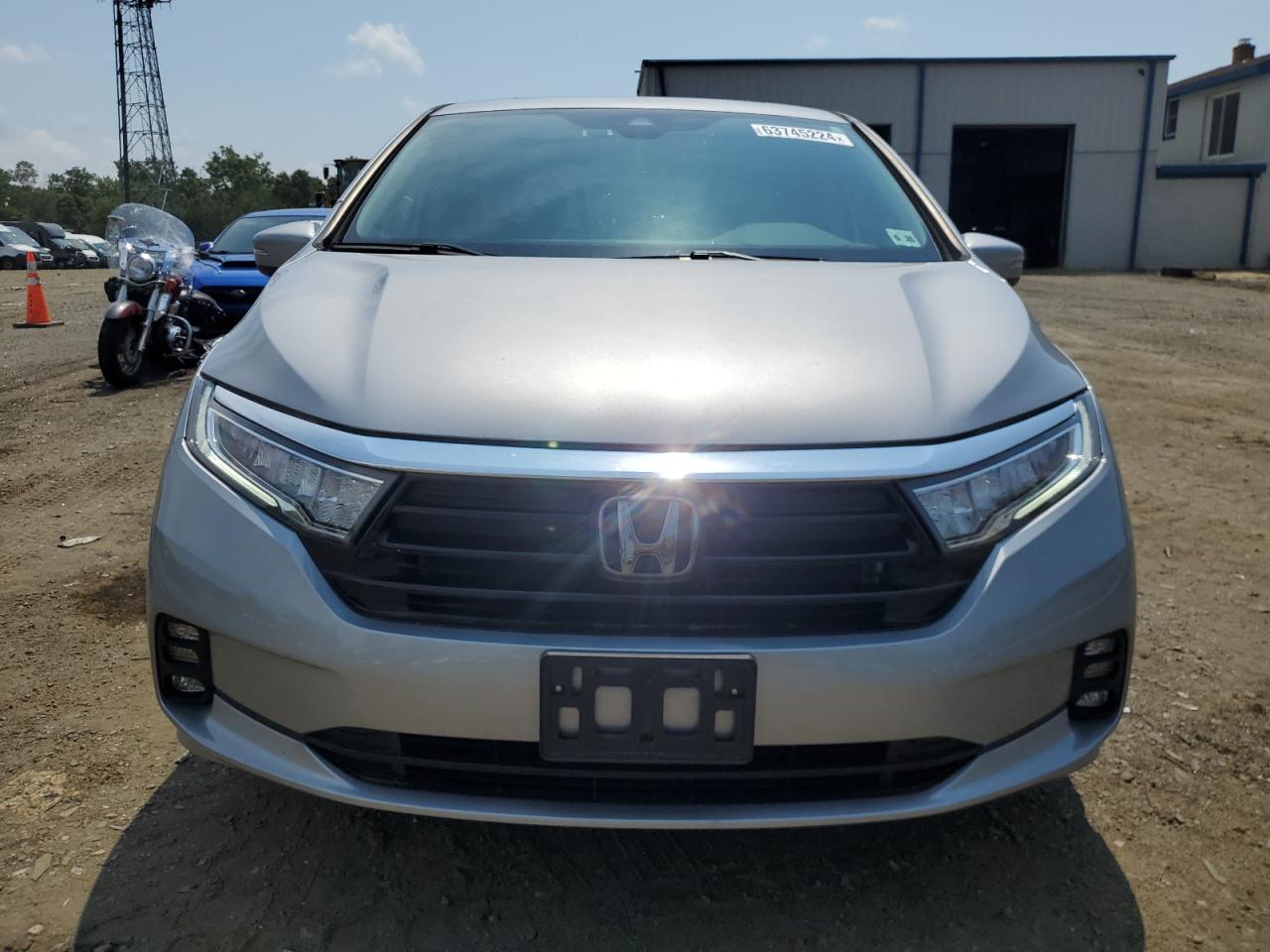 2022 HONDA ODYSSEY EXL VIN:5FNRL6H73NB019587