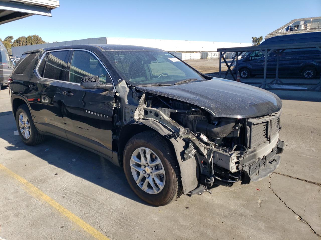 2023 CHEVROLET TRAVERSE LS VIN:1GNERFKW5PJ106505