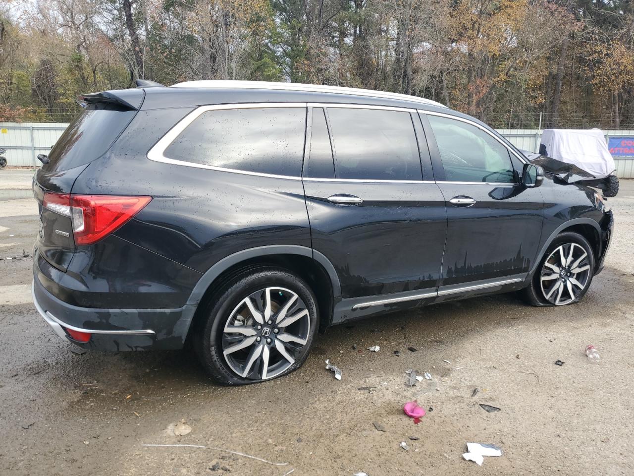 2022 HONDA PILOT TOURING VIN:5FNYF5H97NB017470