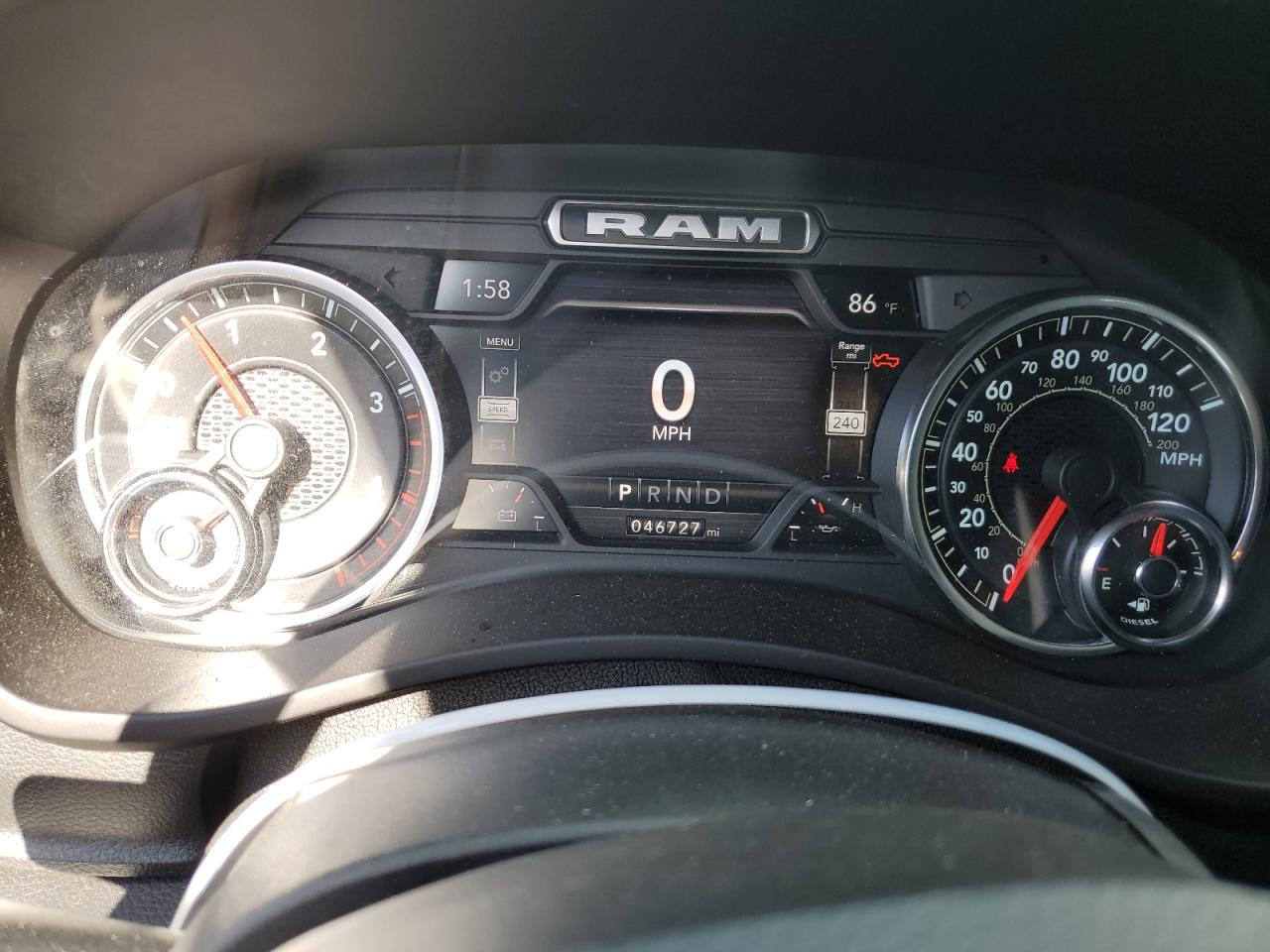 2022 RAM 2500 TRADESMAN VIN:3C6UR5CLXNG209539