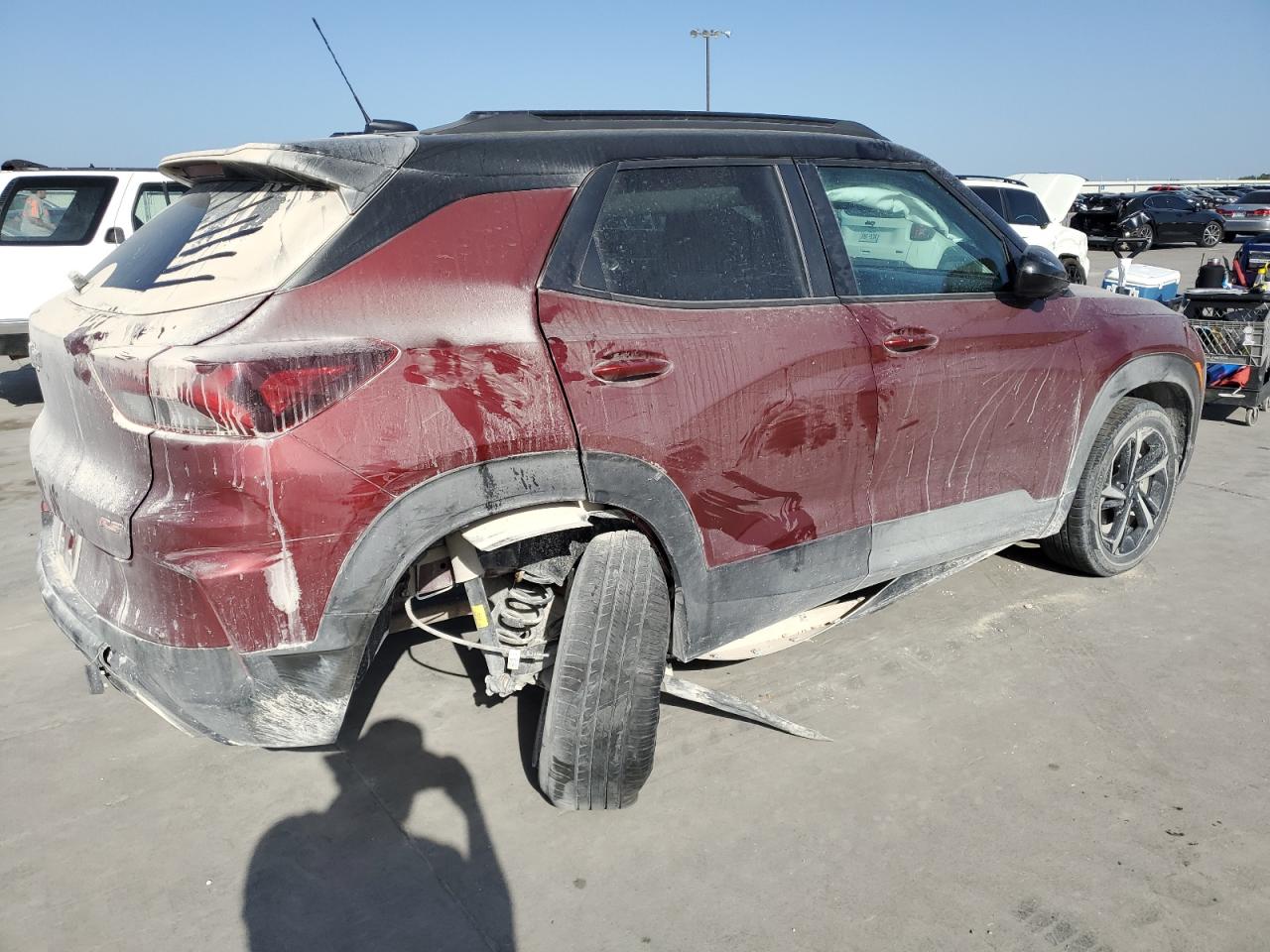 2022 CHEVROLET TRAILBLAZER RS VIN:KL79MTSLXNB099049