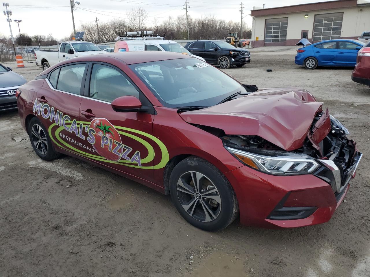 2022 NISSAN SENTRA SV VIN:3N1AB8CV5NY246918
