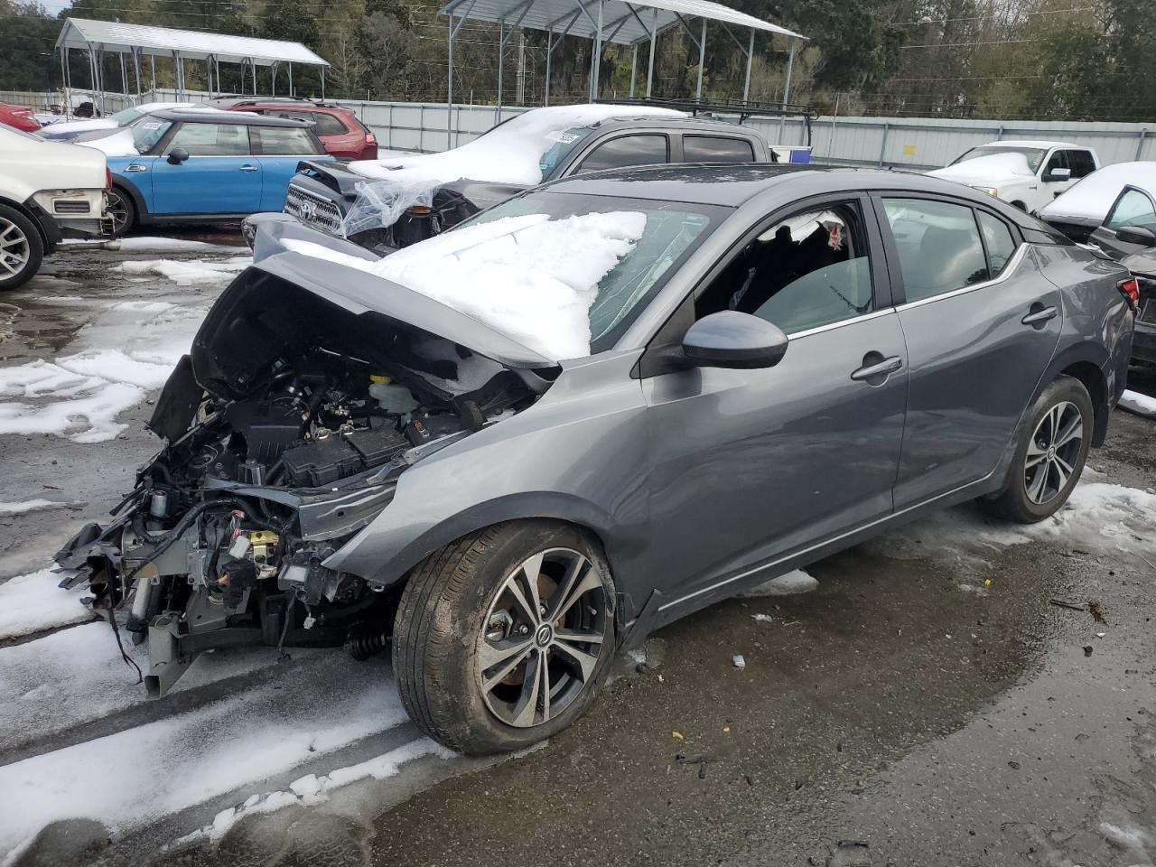 2022 NISSAN SENTRA SV VIN:3N1AB8CV4NY291445