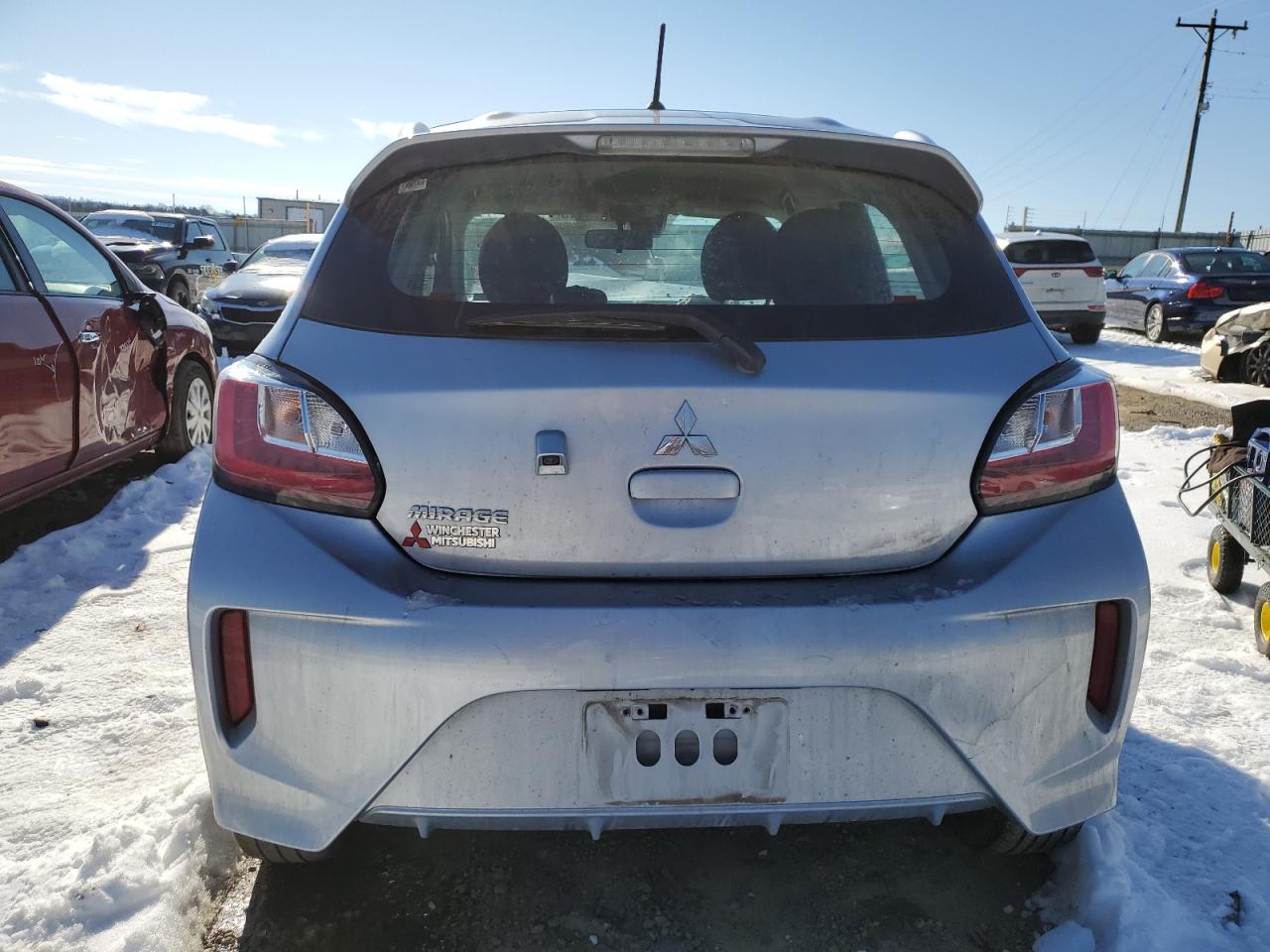 2022 MITSUBISHI MIRAGE ES VIN:ML32AUHJ8NH008384