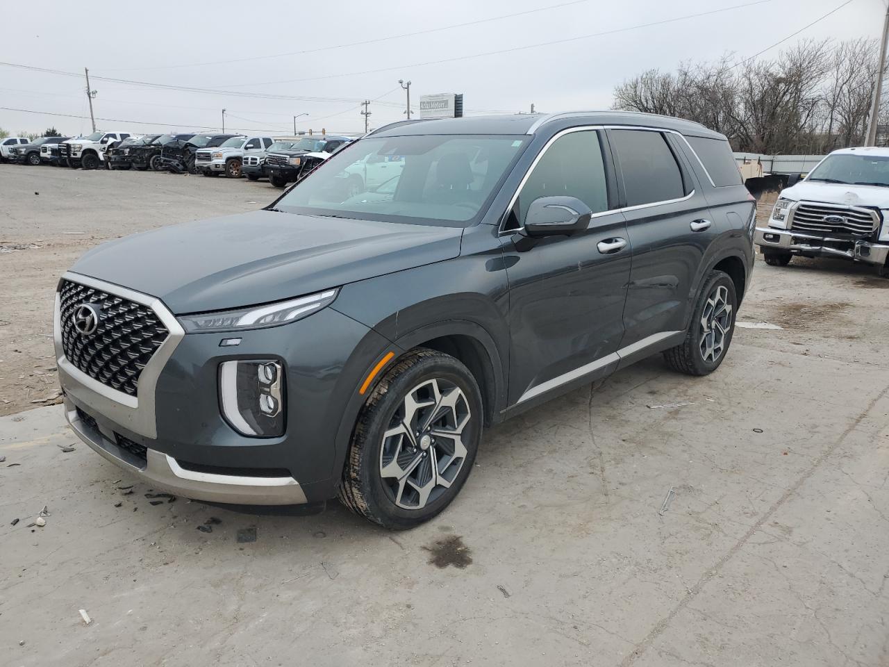 2022 HYUNDAI PALISADE CALLIGRAPHY VIN:KM8R7DHE4NU442043