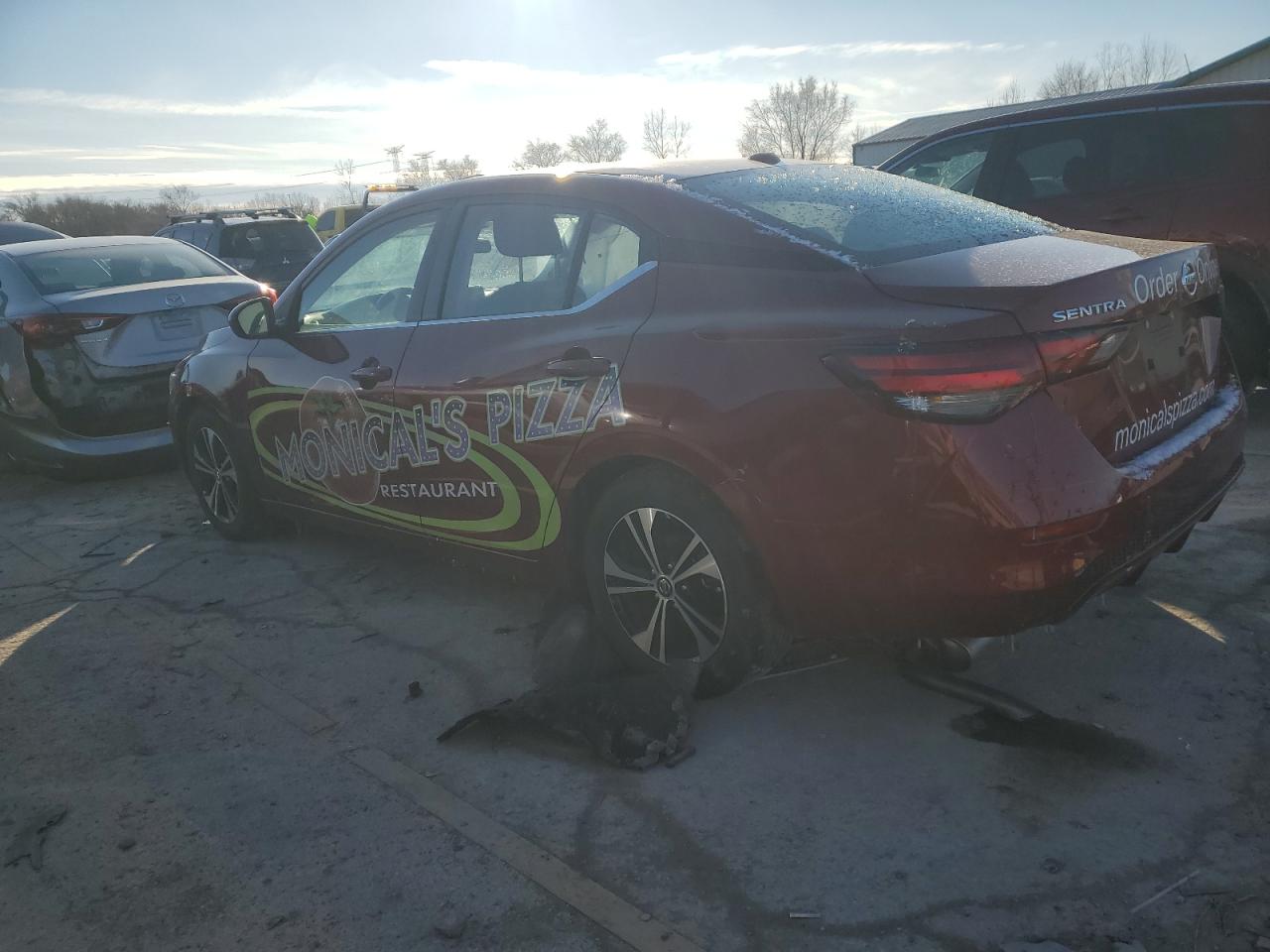 2022 NISSAN SENTRA SV VIN:3N1AB8CV5NY246708