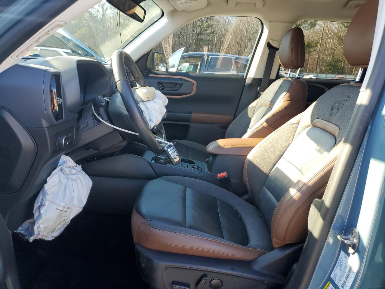 2022 FORD BRONCO SPORT OUTER BANKS VIN:3FMCR9C61NRD37741