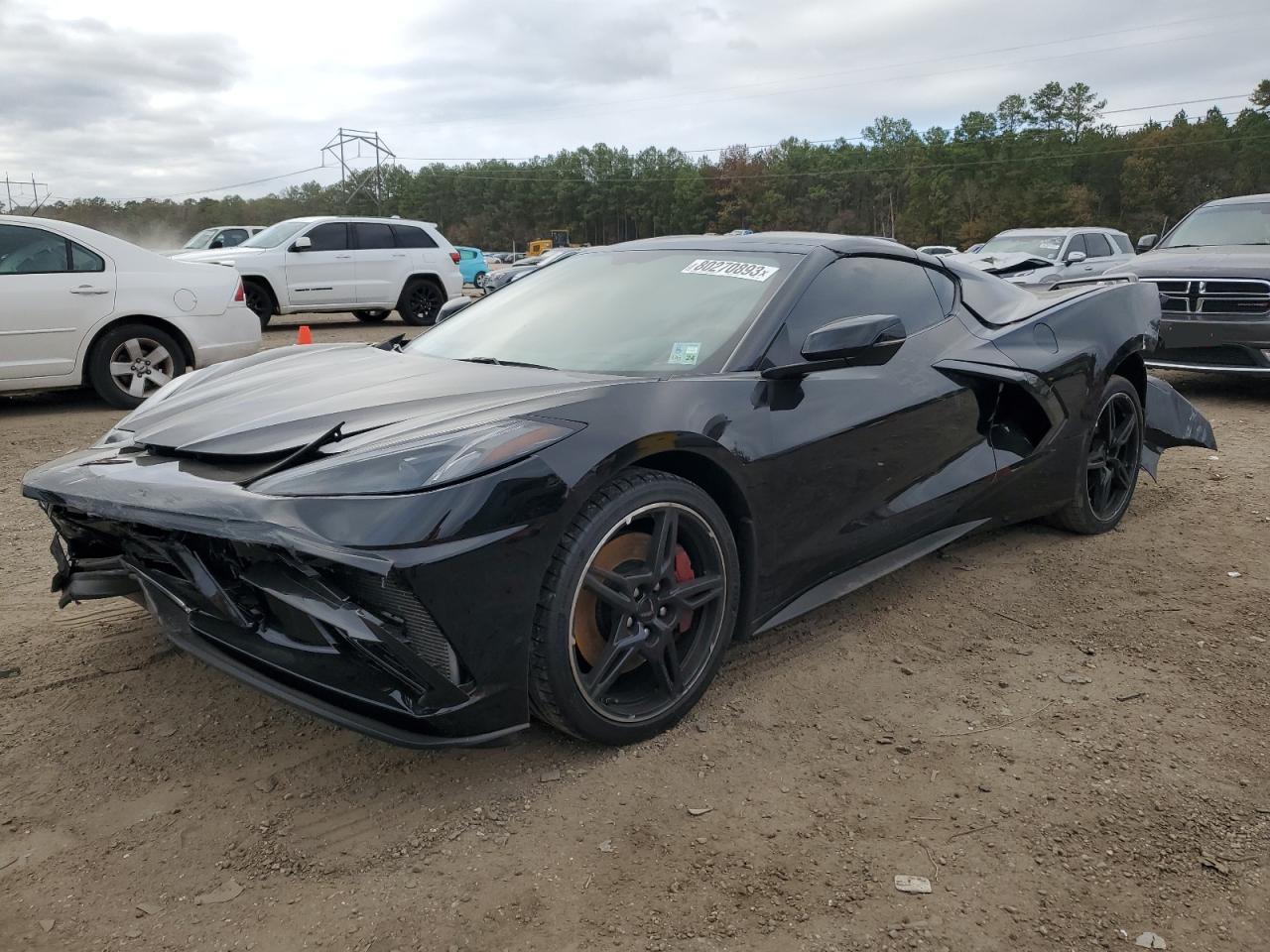2022 CHEVROLET CORVETTE STINGRAY 2LT VIN:1G1YB2D42N5114252