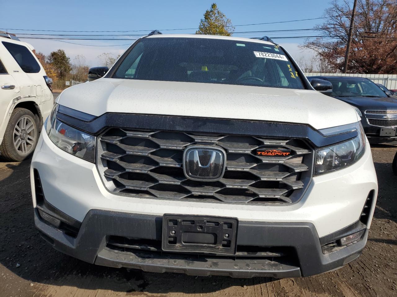 2022 HONDA PASSPORT TRAIL SPORT VIN:5FNYF8H61NB015110