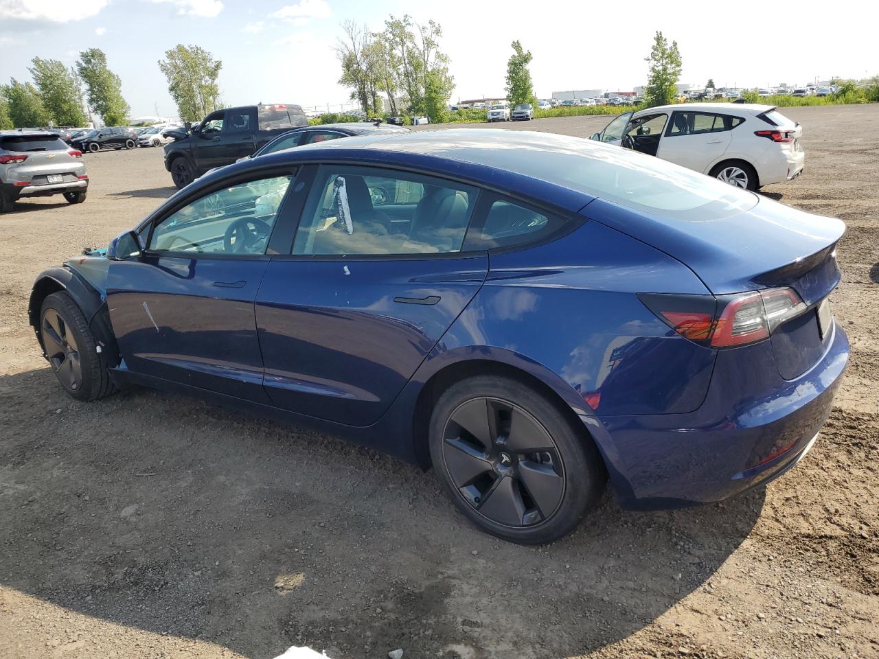 2022 TESLA MODEL 3  VIN:5YJ3E1EA9NF196230