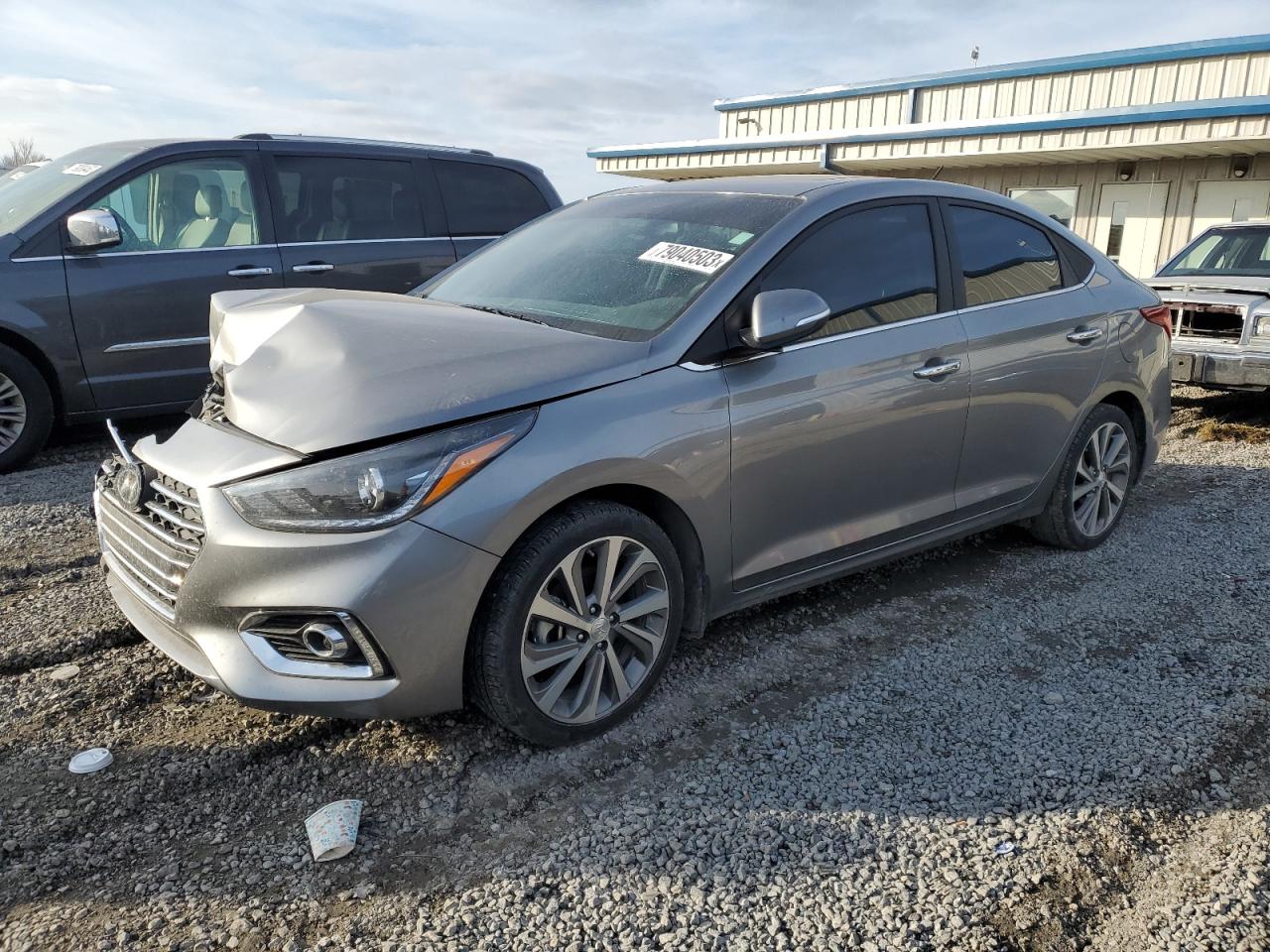 2022 HYUNDAI ACCENT LIMITED VIN:3KPC34A68NE172970