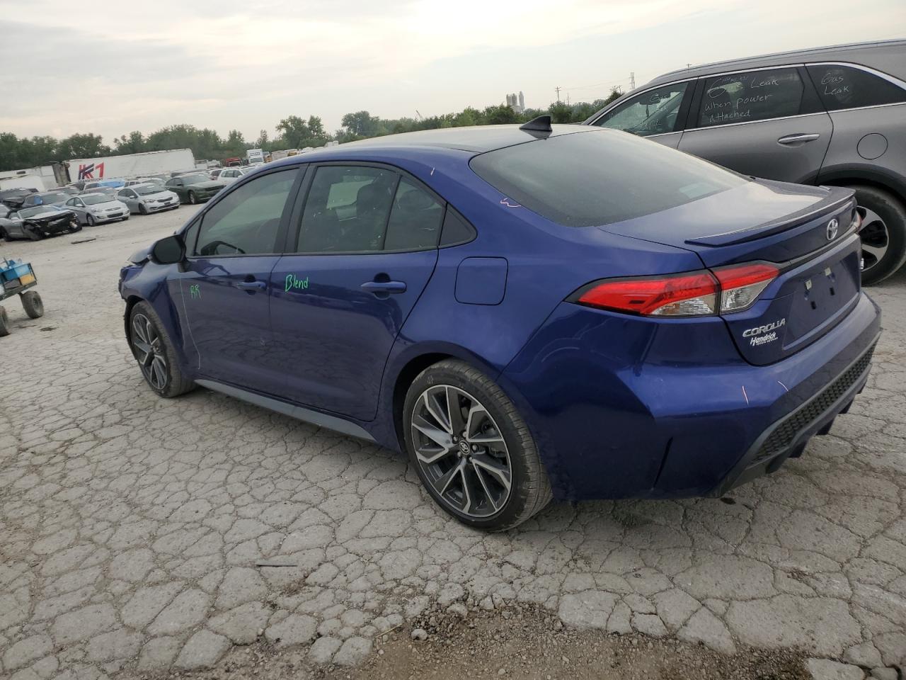 2022 TOYOTA COROLLA SE VIN:5YFS4MCE2NP134422