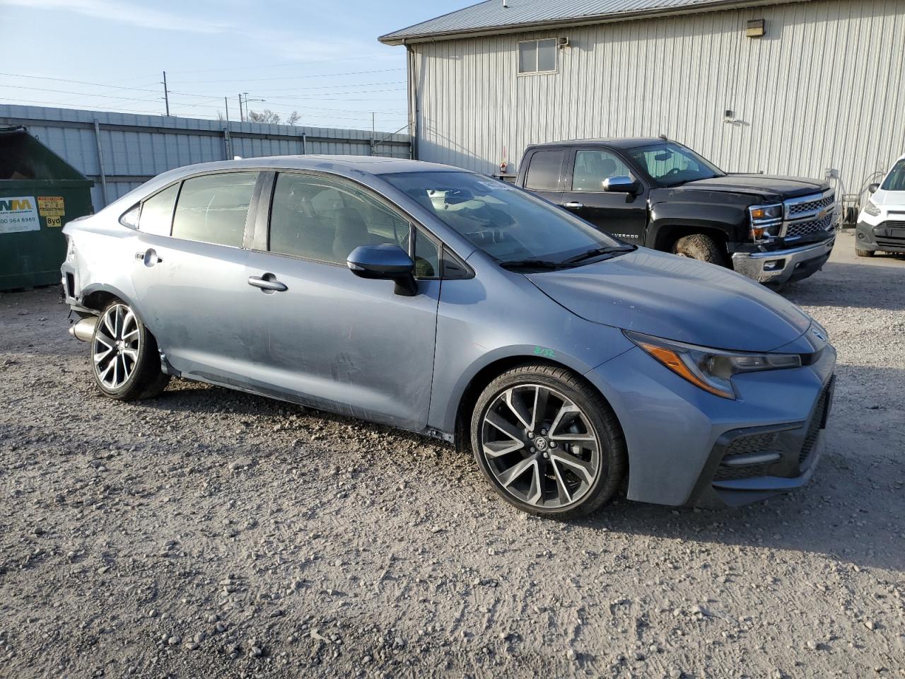 2022 TOYOTA COROLLA SE VIN:JTDP4MCE3NJ081577