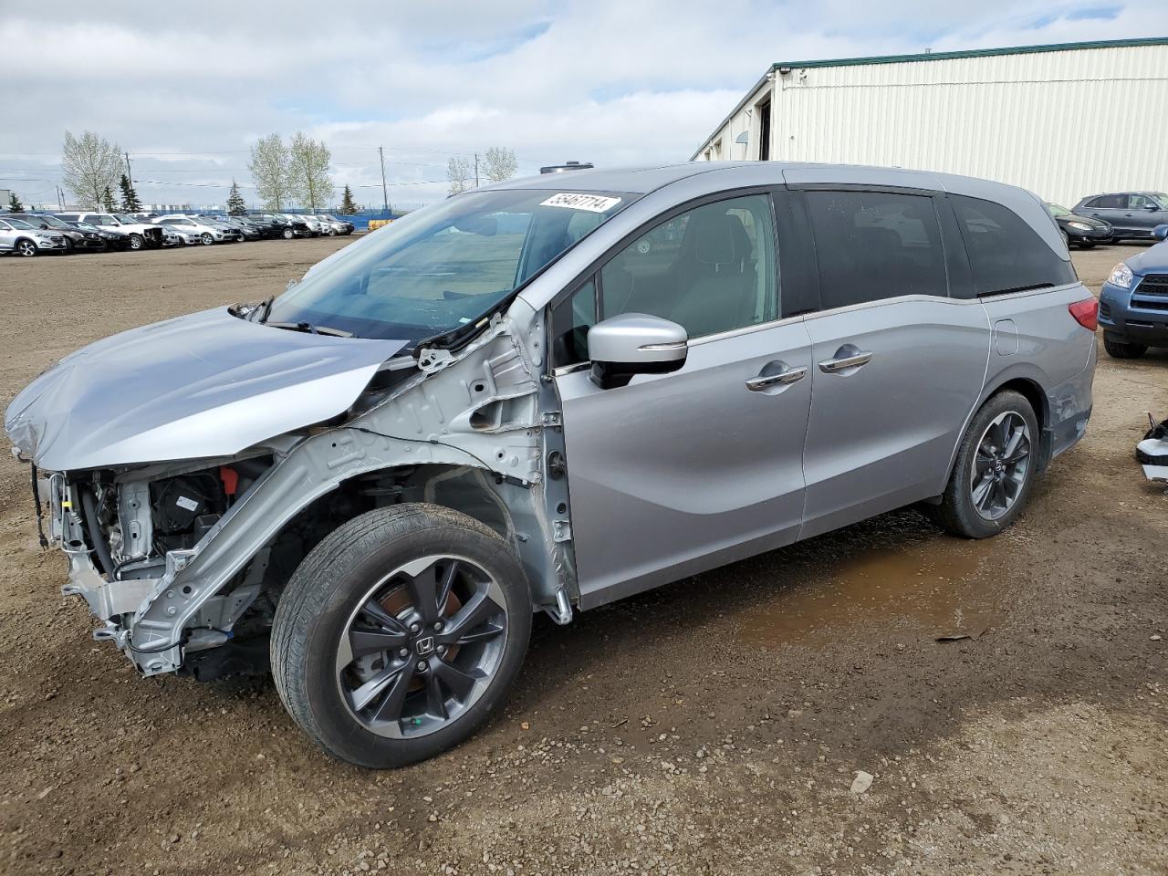 2022 HONDA ODYSSEY TOURING VIN:5FNRL6H87NB504131