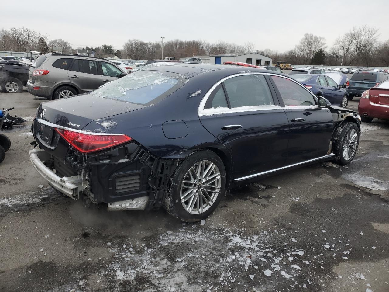 2022 MERCEDES-BENZ S 580 4MATIC VIN:W1K6G7GB2NA110383