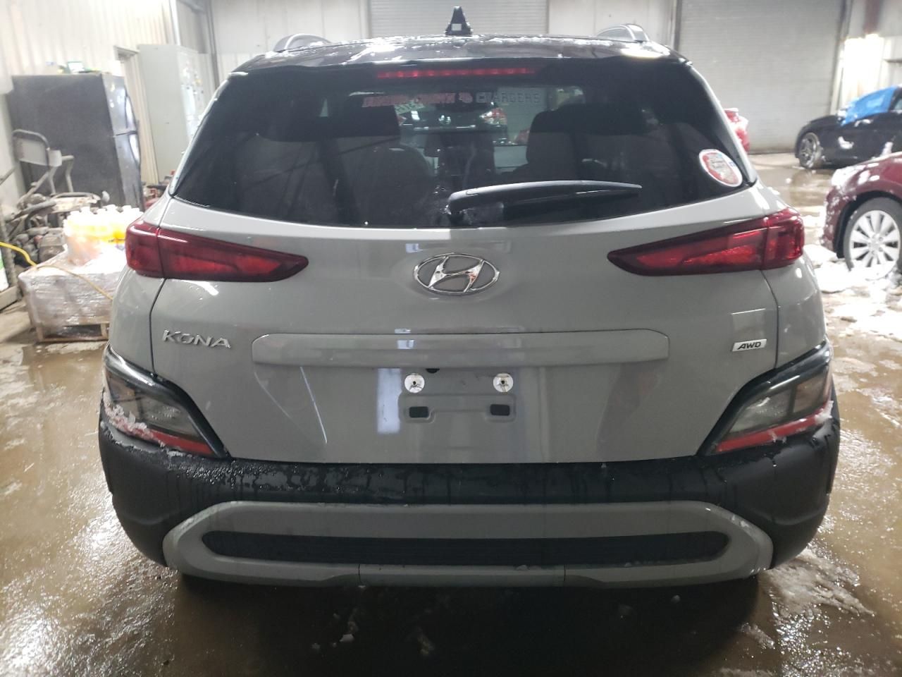 2022 HYUNDAI KONA SEL VIN:KM8K6CAB2NU771516