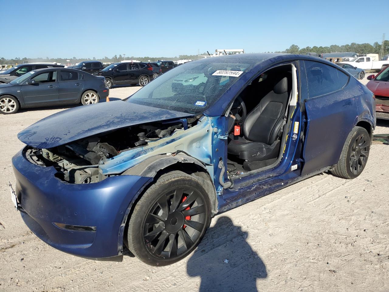 2022 TESLA MODEL Y  VIN:7SAYGDEE5NF343232