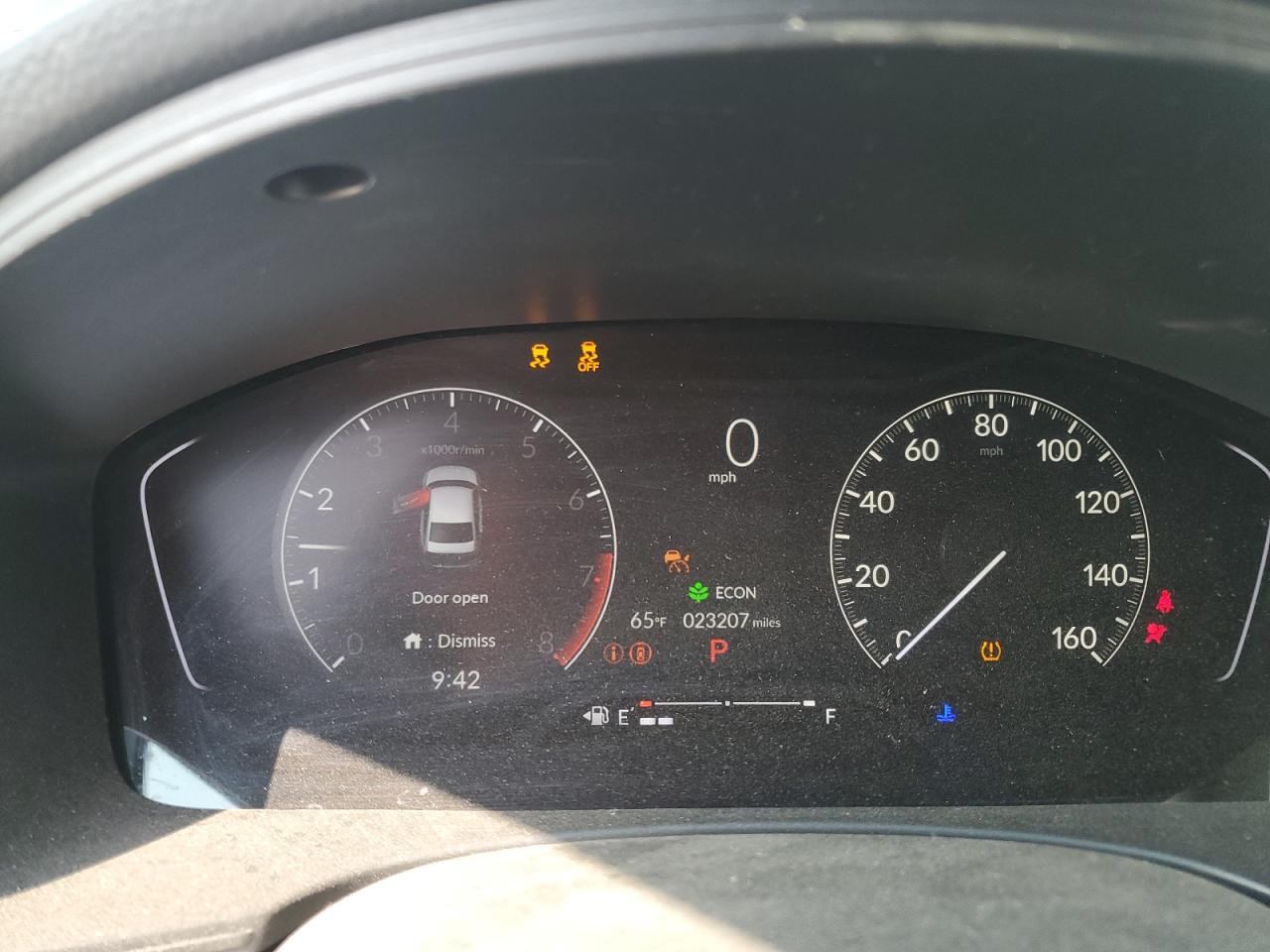 2023 HONDA CIVIC SPORT VIN:2HGFE2F57PH565475
