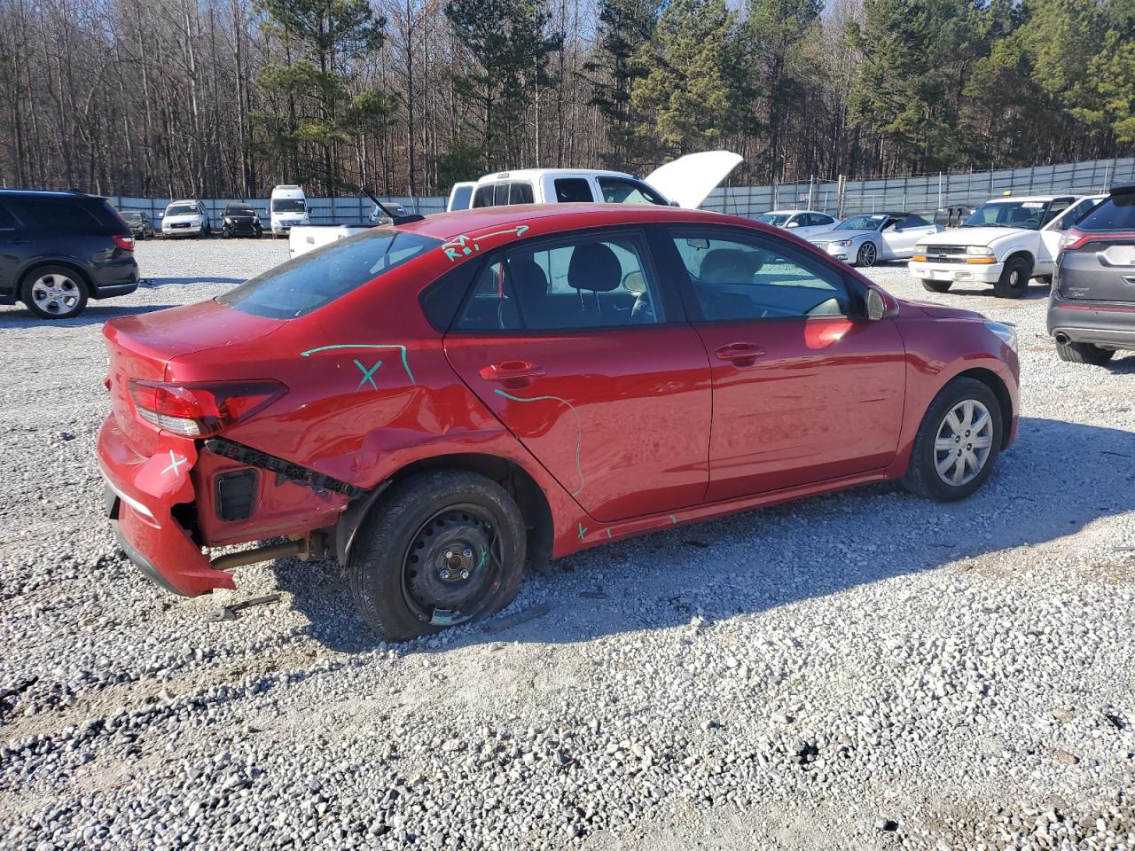 2022 KIA RIO LX VIN:3KPA24AD6NE484231