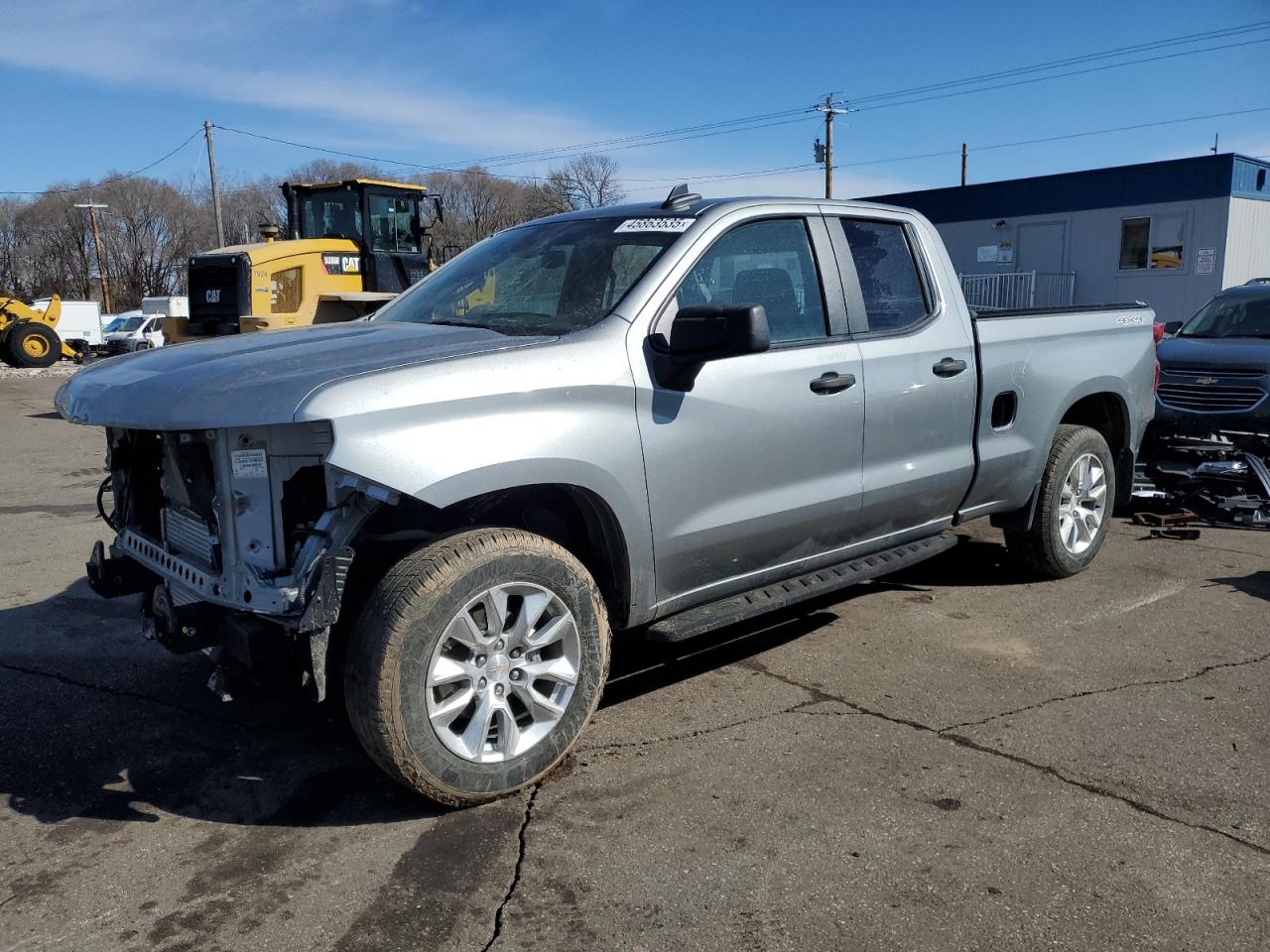 2023 CHEVROLET SILVERADO K1500 CUSTOM VIN:1GCRDBEK5PZ228373