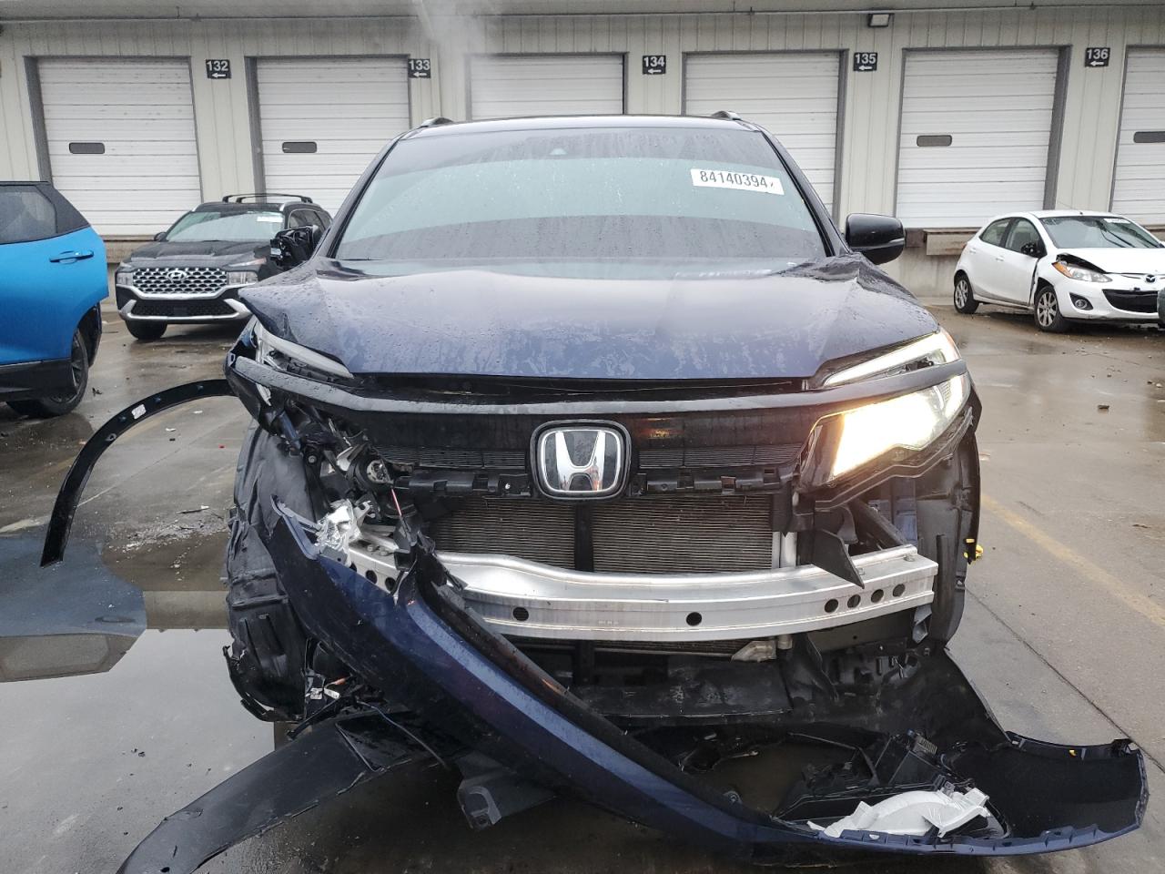 2022 HONDA PILOT SPORT VIN:5FNYF6H32NB046747