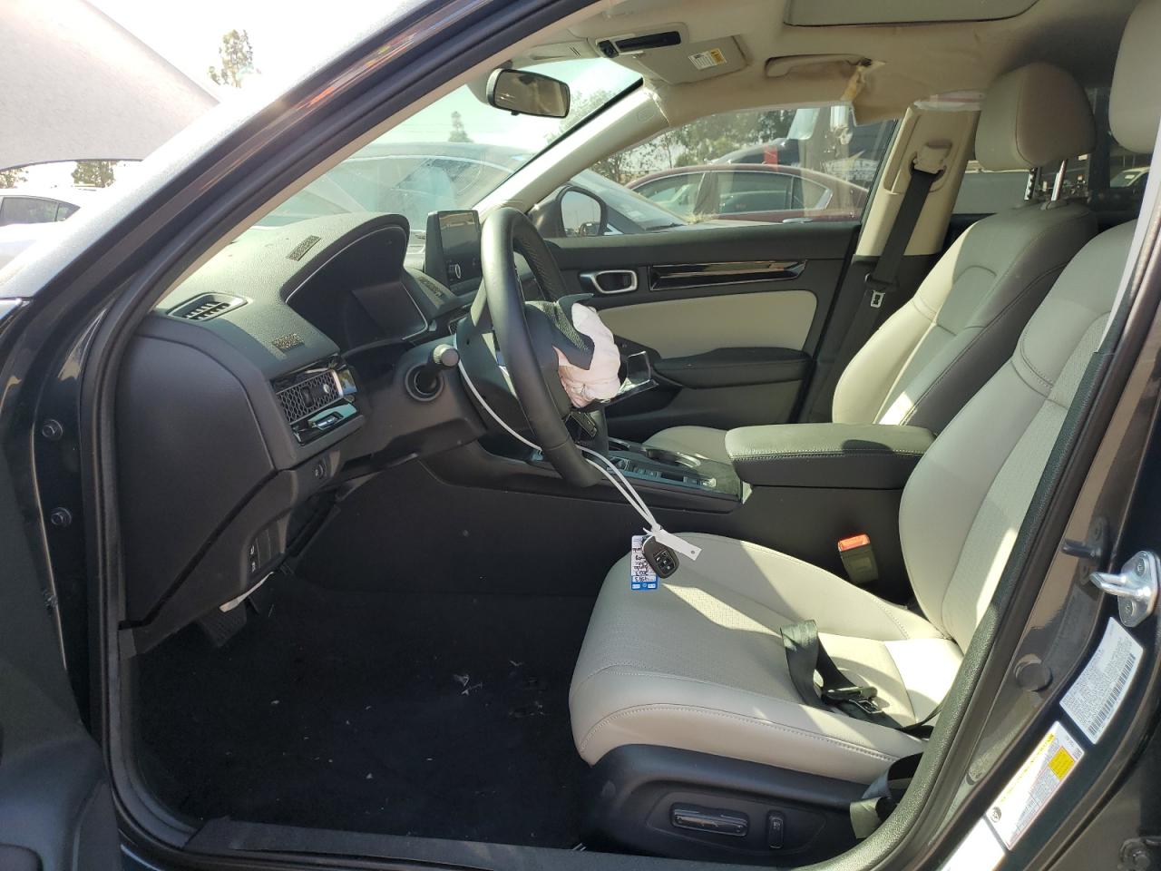 2023 HONDA CIVIC EXL VIN:19XFL1H74PE015255