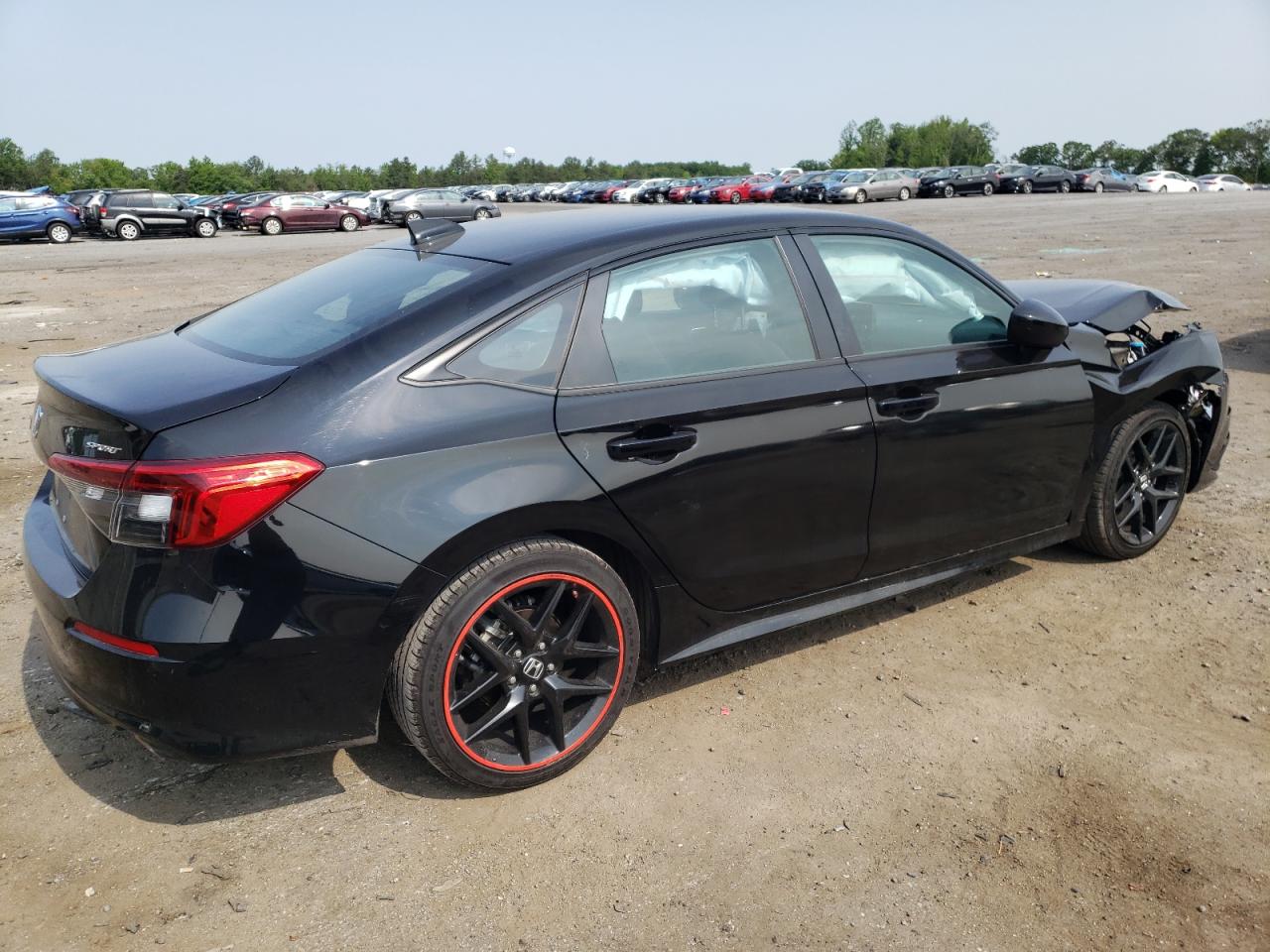 2022 HONDA CIVIC SPORT VIN:2HGFE2F5XNH588519