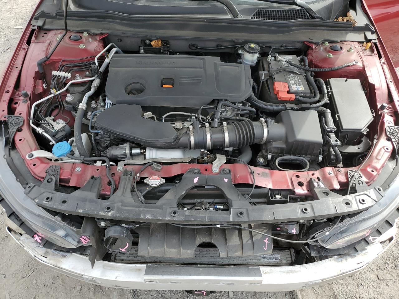 2022 HONDA ACCORD TOURING VIN:1HGCV2F91NA000916