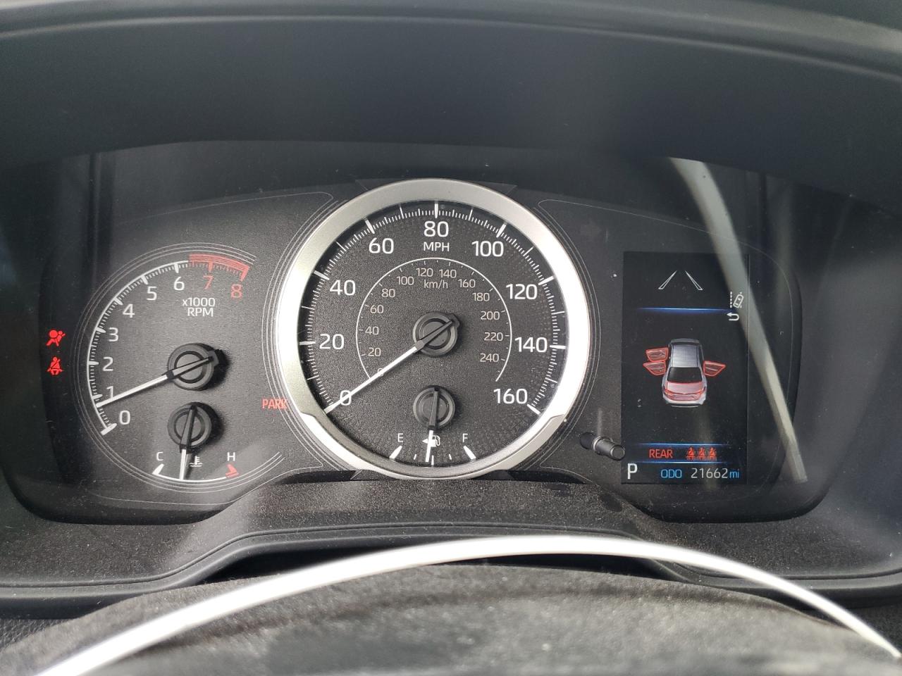 2022 TOYOTA COROLLA LE VIN:JTDEPMAE3NJ232452