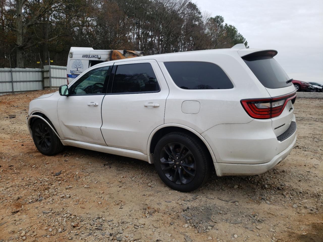 2022 DODGE DURANGO GT VIN:1C4RDHDG6NC203417