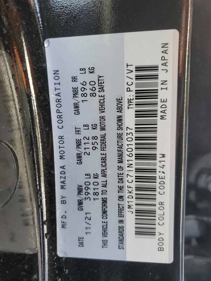 2022 MAZDA CX-3 TOURING VIN:JM1DKFC71N1601037