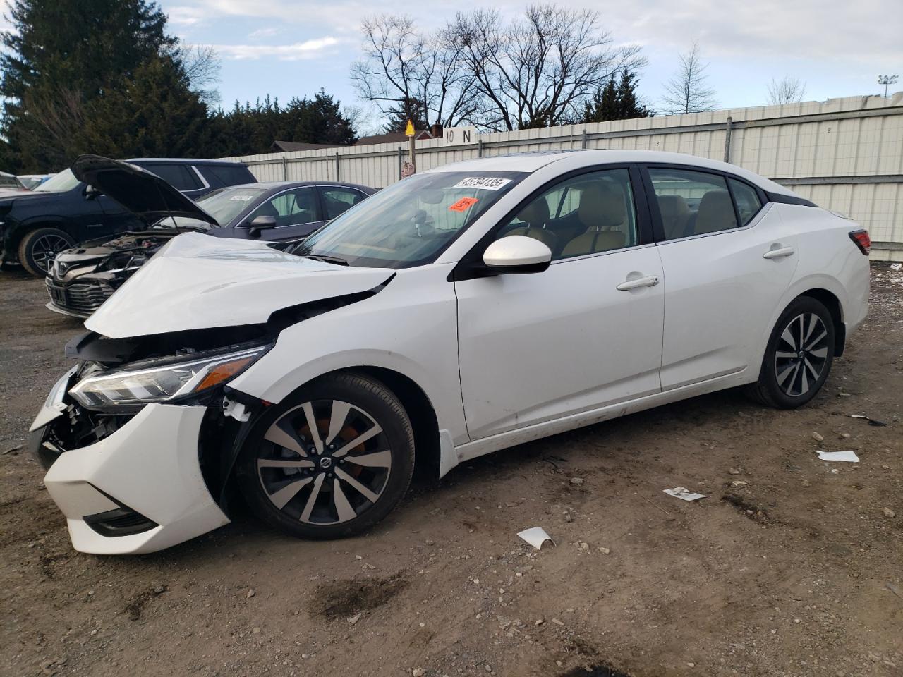 2022 NISSAN SENTRA SV VIN:3N1AB8CV3NY254161