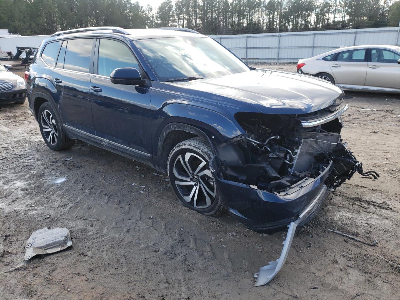 2022 VOLKSWAGEN ATLAS SEL VIN:1V2BR2CA7NC551867