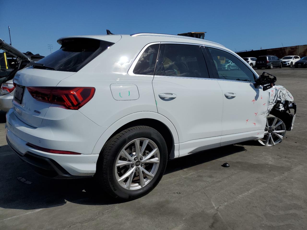 2022 AUDI Q3 PREMIUM S LINE 45 VIN:WA1DECF38N1148706