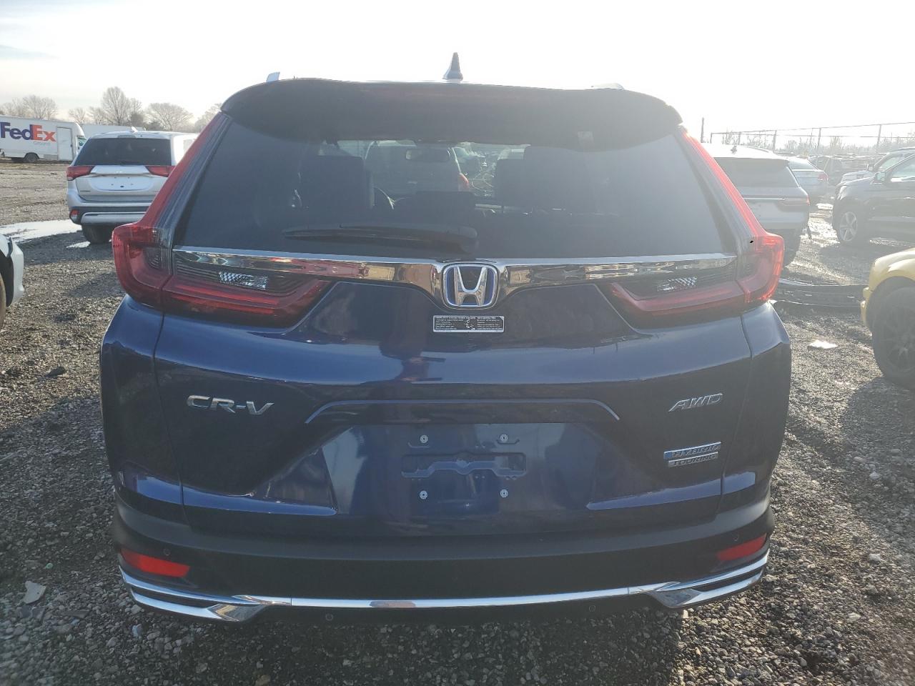 2022 HONDA CR-V TOURING VIN:5J6RT6H97NL030648