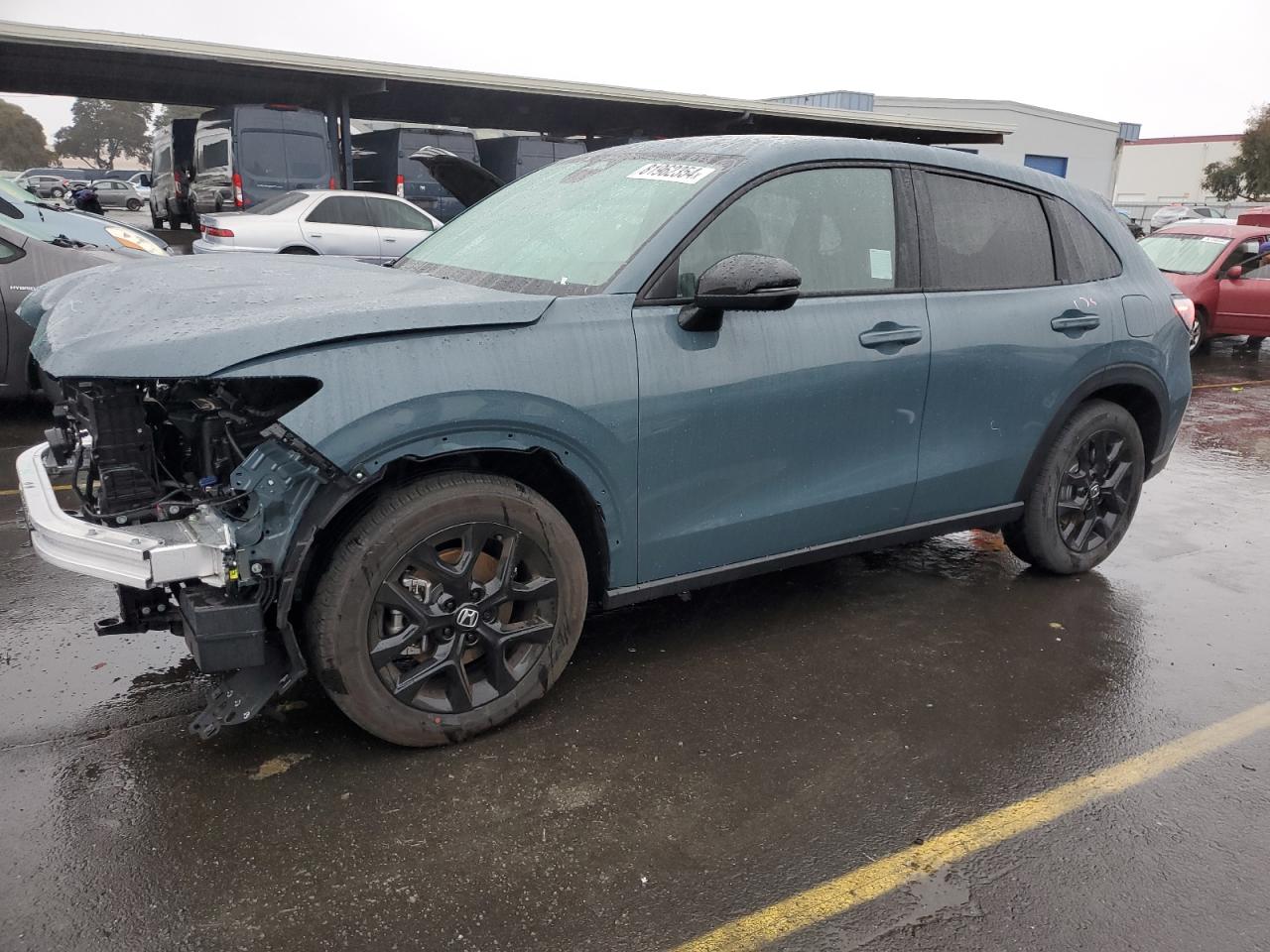 2024 HONDA HR-V SPORT VIN:3CZRZ1H52RM741676