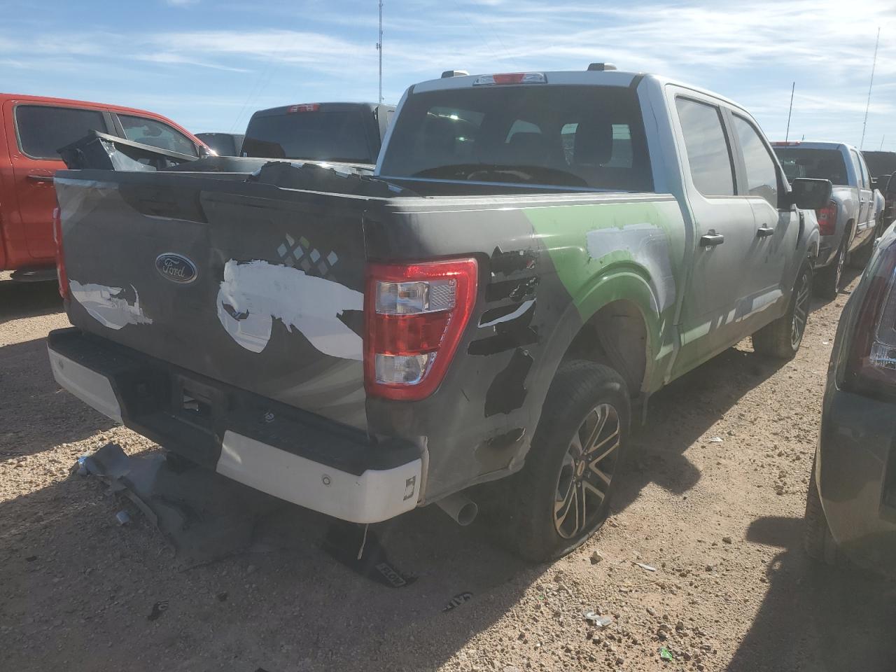 2023 FORD F150 SUPERCREW VIN:1FTFW1E51PKF96544