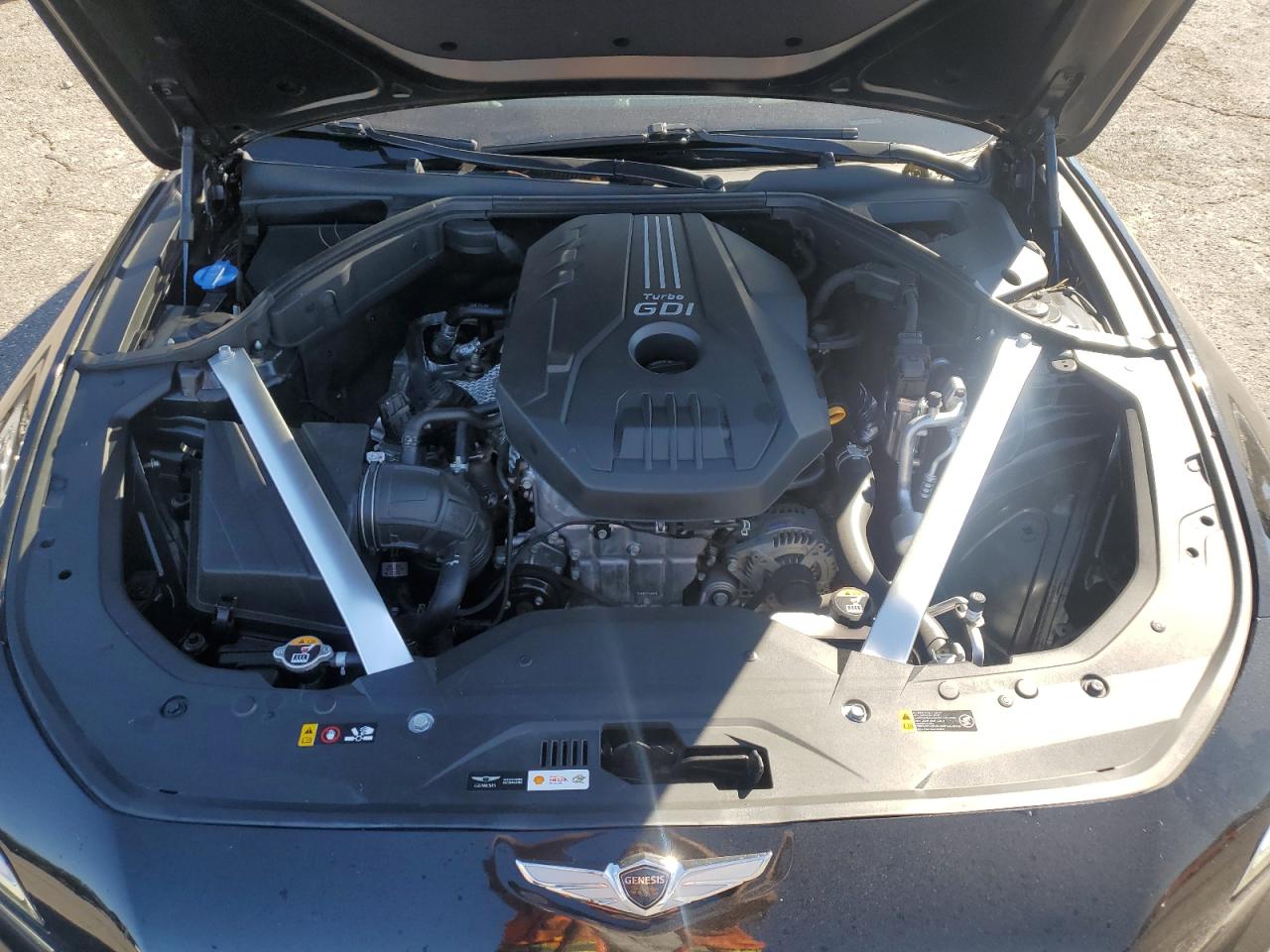 2022 GENESIS G70 BASE VIN:KMTG34TA5NU090183