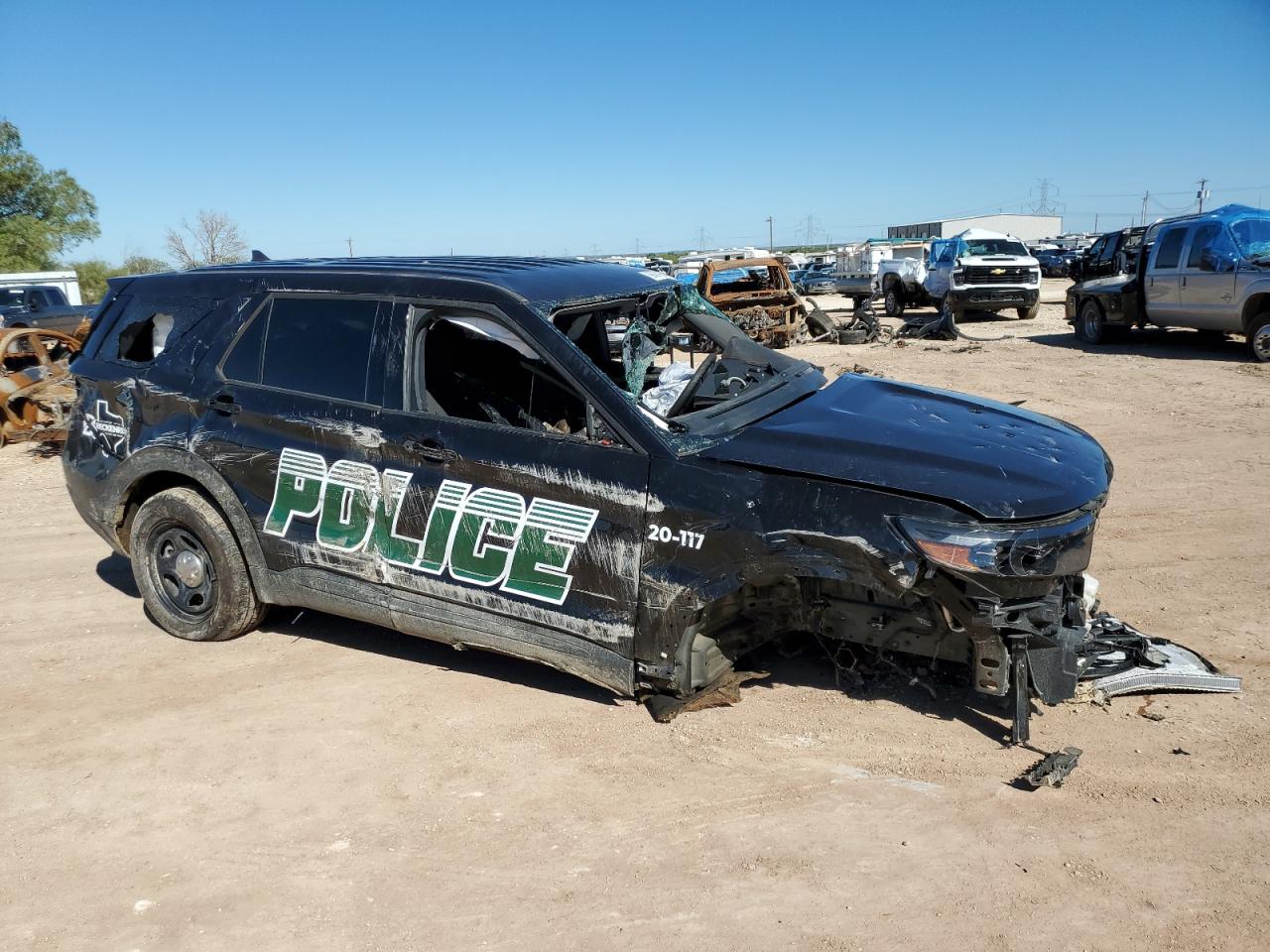 2023 FORD EXPLORER POLICE INTERCEPTOR VIN:1FM5K8AB4PGA18884