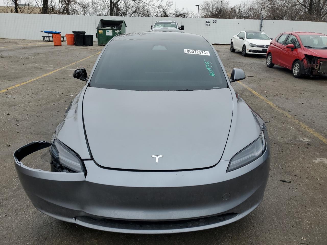 2024 TESLA MODEL 3  VIN:5YJ3E1EA0RF857018