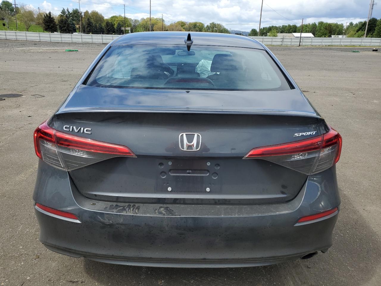 2022 HONDA CIVIC SPORT VIN:2HGFE2F50NH596371