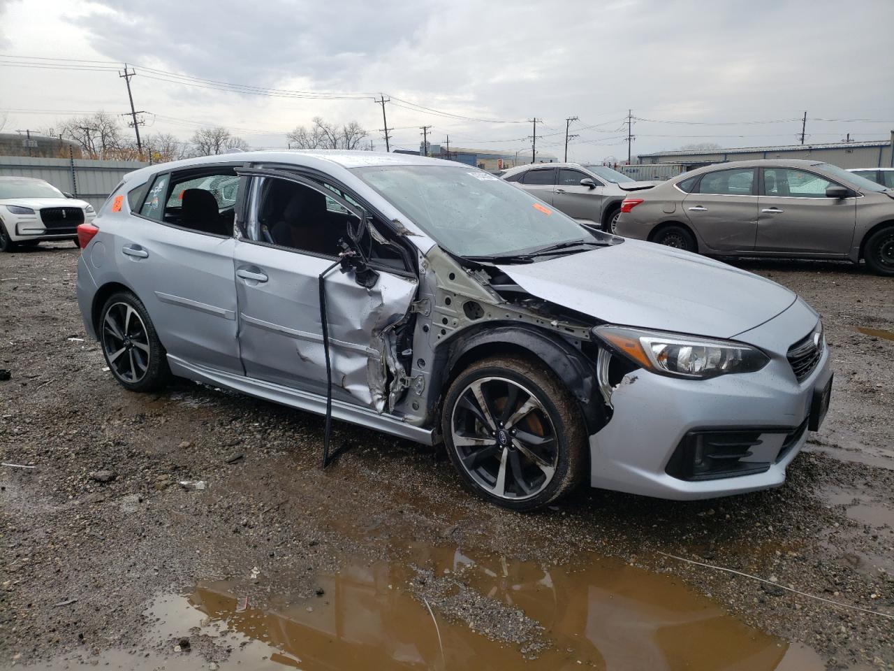 2022 SUBARU IMPREZA SPORT VIN:4S3GTAL64N3720127