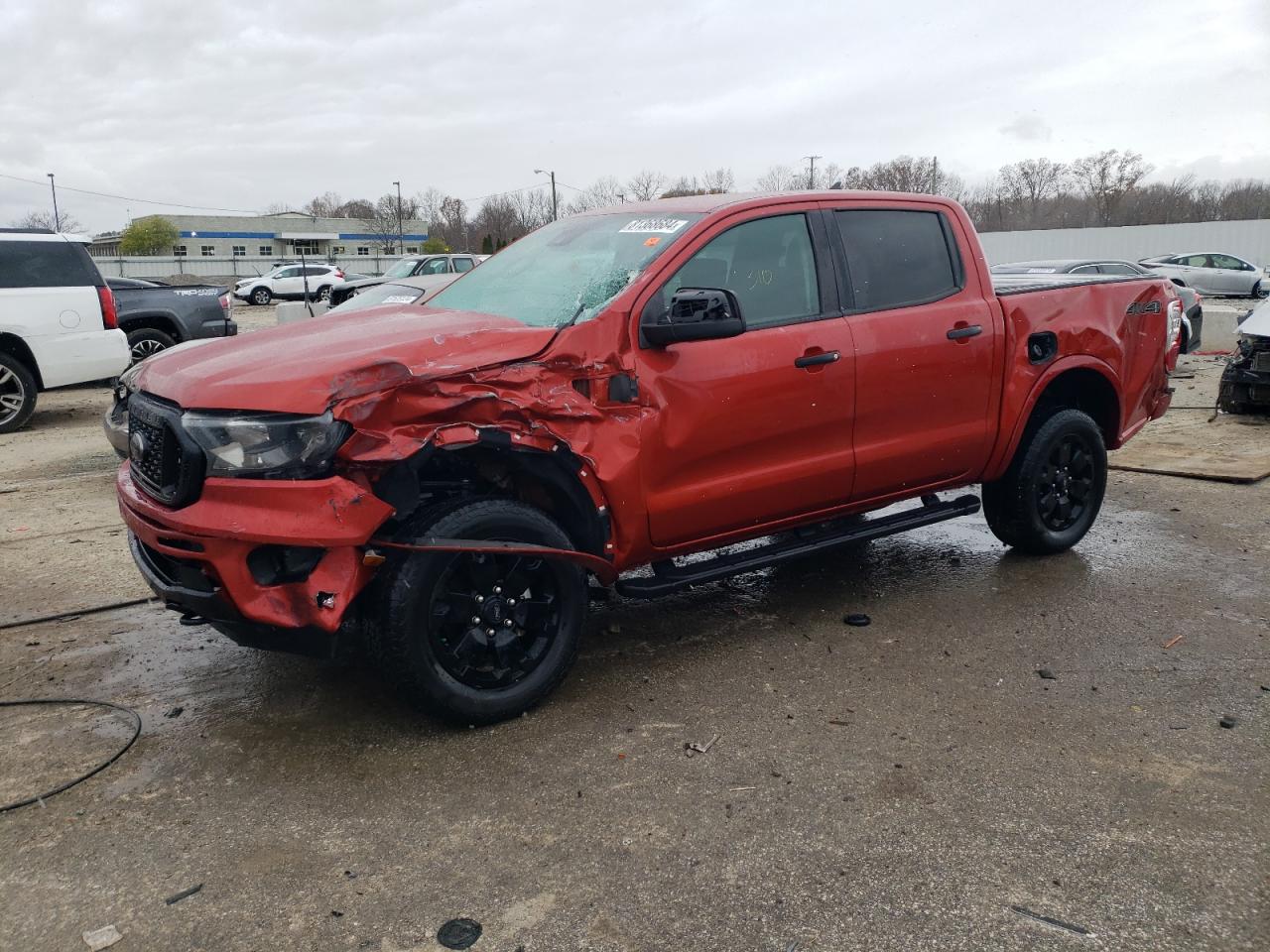 2022 FORD RANGER XL VIN:1FTER4FH8NLD44598
