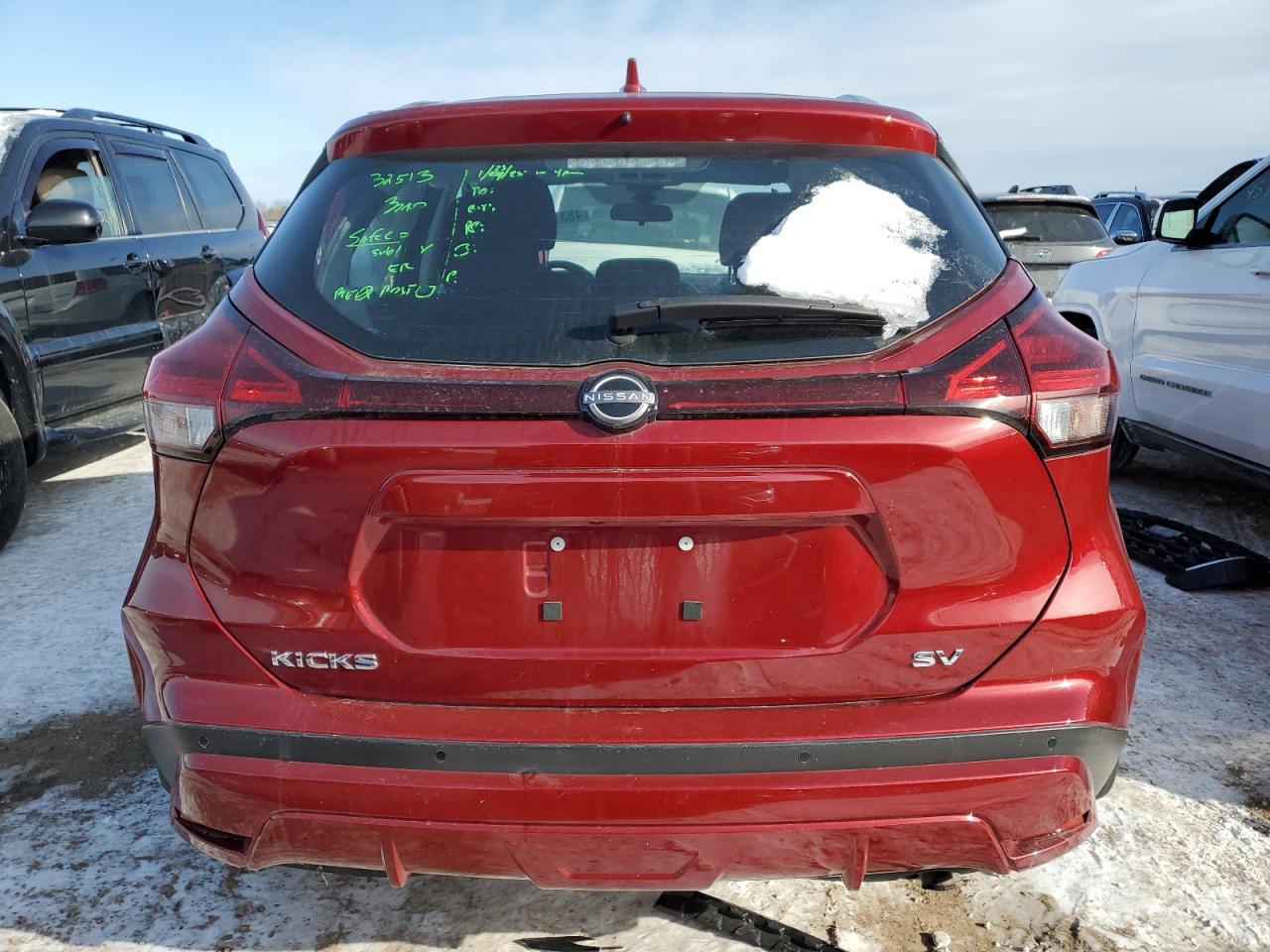 2022 NISSAN KICKS SV VIN:3N1CP5CV9NL482719