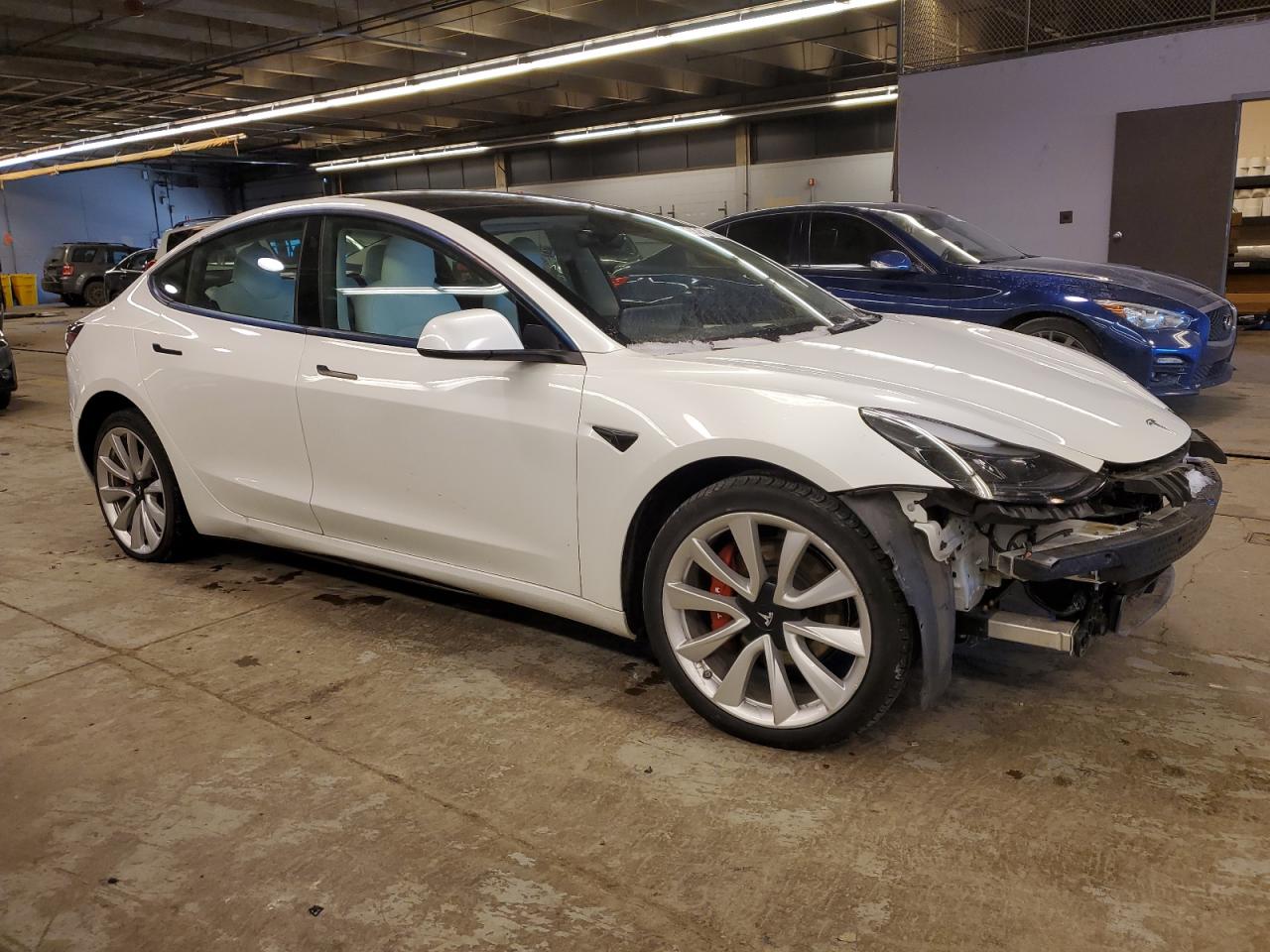 2022 TESLA MODEL 3  VIN:5YJ3E1EB9NF153676