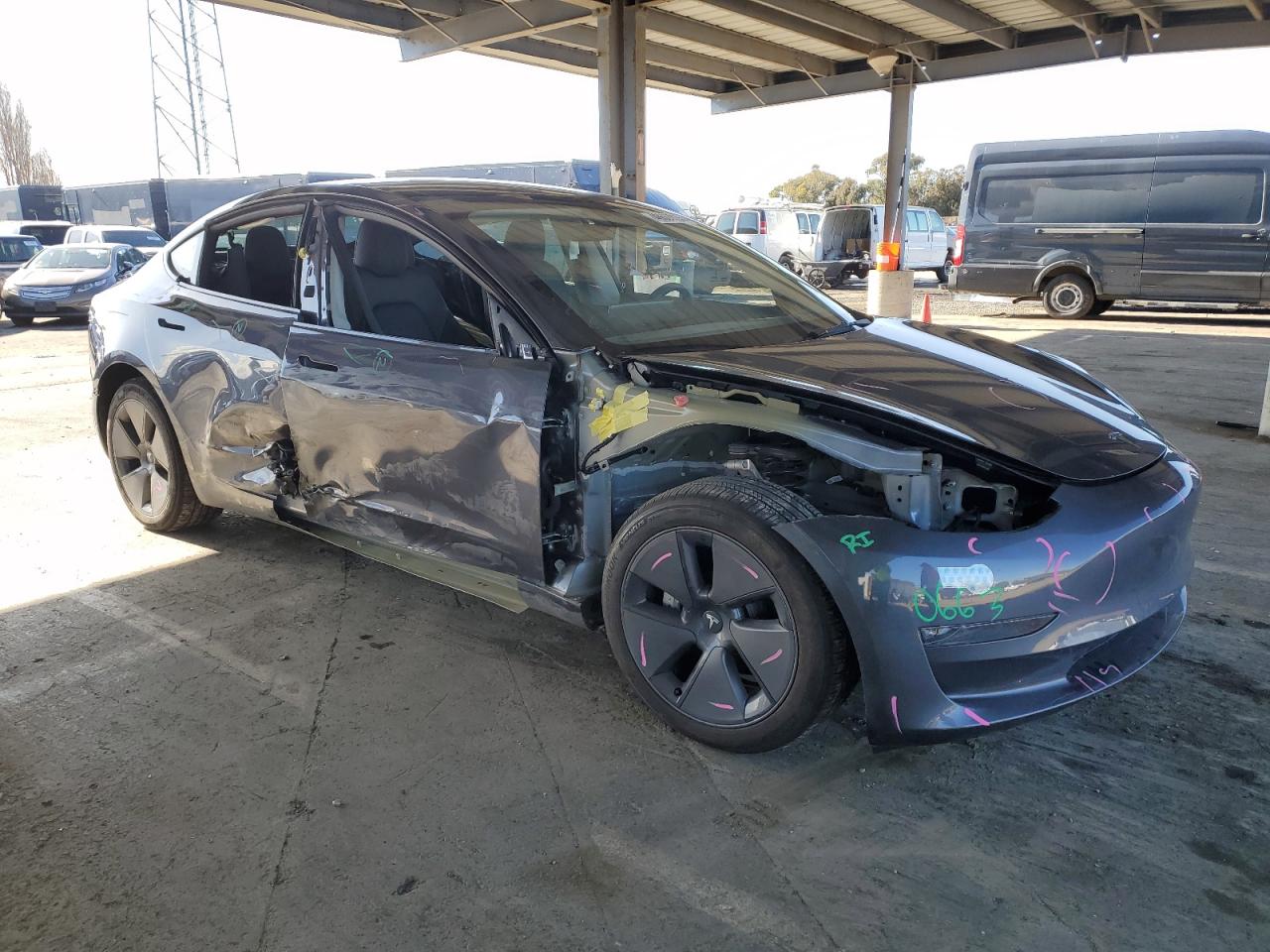 2023 TESLA MODEL 3  VIN:5YJ3E1EB3PF705515